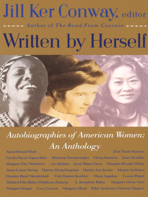 Title details for Autobiographies of American Women: an Anthology by Jill Ker Conway - Available